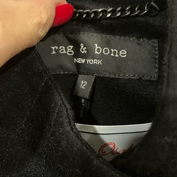 **SOLD** Rag and Bone Slade Ponte Knit Blazer size 12 - Picture 8 of 8